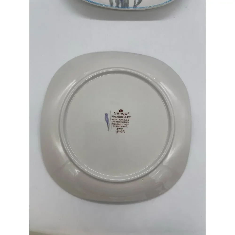 Sango Quadrille Set of 2 Salad Plates